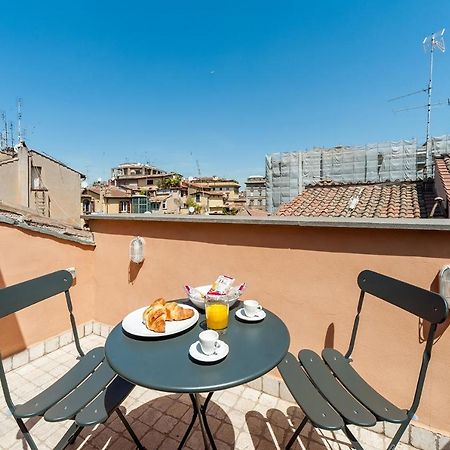 Ferienwohnung New Luxury Sweet Penthouse - Campo De' Fiori Rom Exterior foto