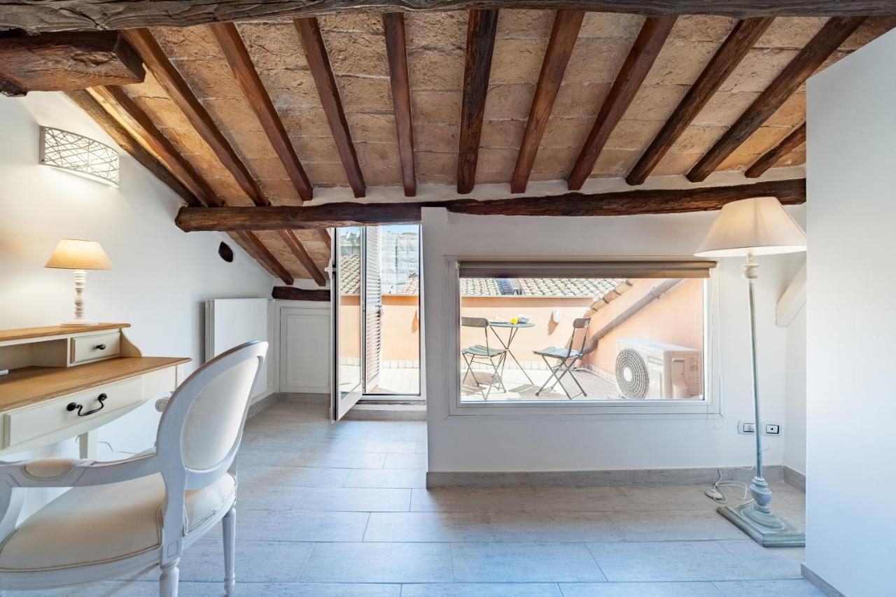 Ferienwohnung New Luxury Sweet Penthouse - Campo De' Fiori Rom Exterior foto