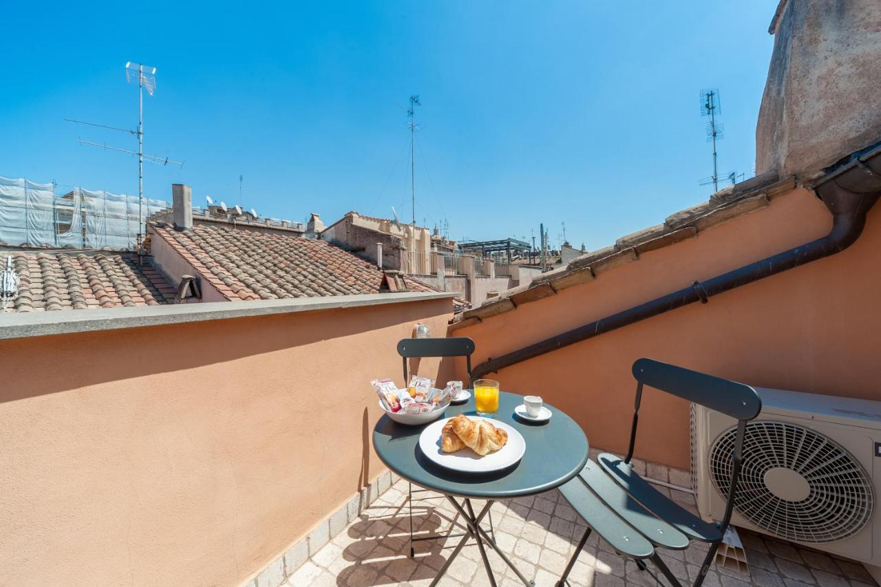 Ferienwohnung New Luxury Sweet Penthouse - Campo De' Fiori Rom Exterior foto